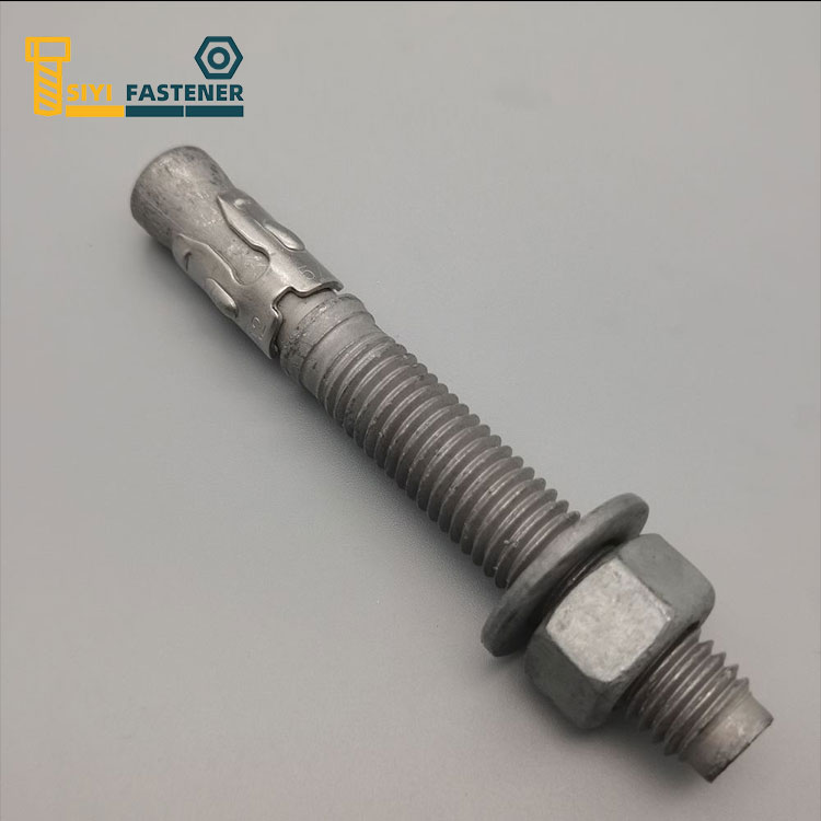 Carbon Steel Hot Dip Galvanized (HDG) Wedge Anchor: Strengthening Connections with Reliability