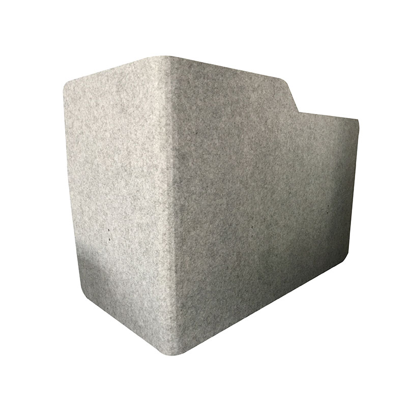 How do polyester fiber acoustic panels compare to traditional acoustic materials in terms of sound absorption?
