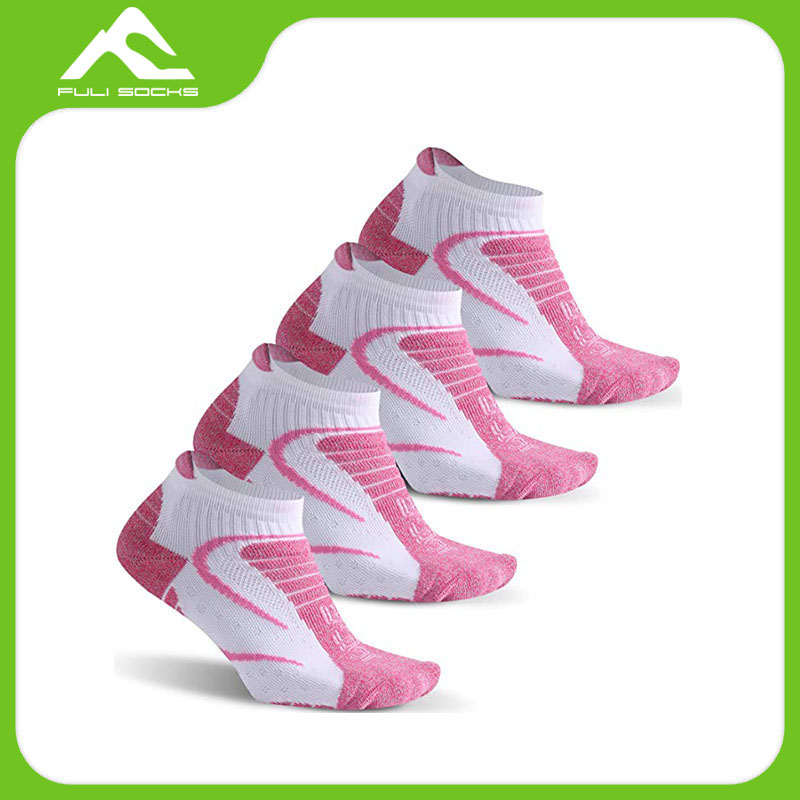 Are the Athletic Running Socks designed with specific features?