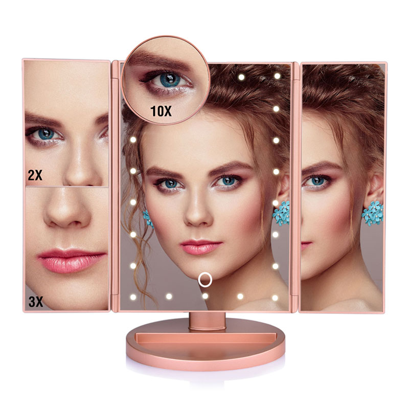 Desktop Mirror with Lights: A Perfect Blend of Functionality and Elegance