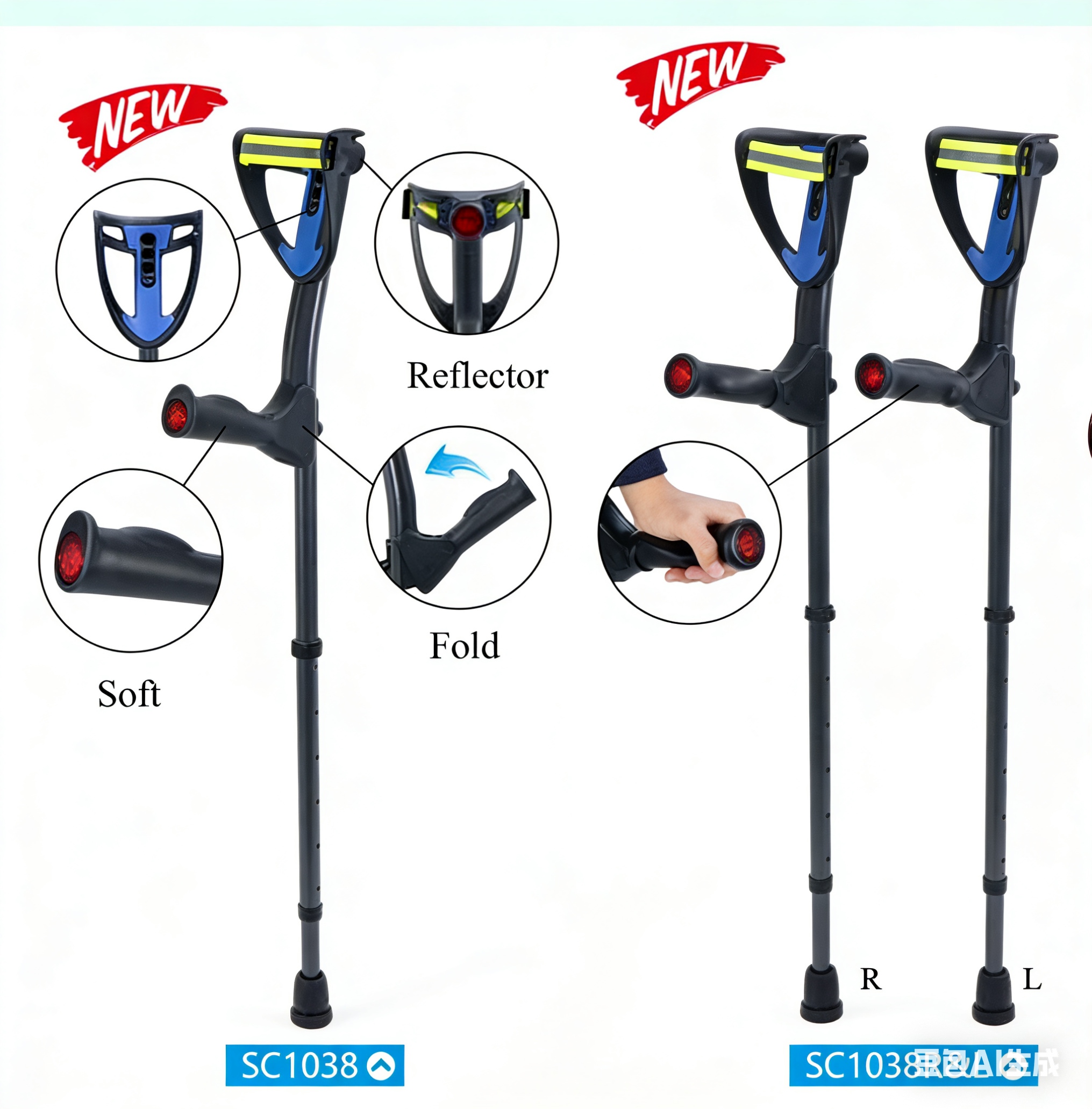French Arm Crutch Company Crafts Comfortable, Elegant Mobility Aids for Daily Use